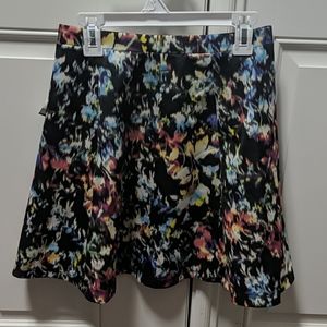 Floral skater skirt